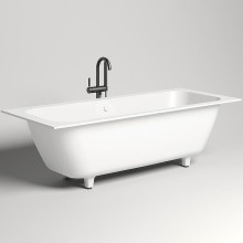 Ванна из литьевого мрамора 191,1x80,5 см Salini S-Stone Orlanda Axis 103221M