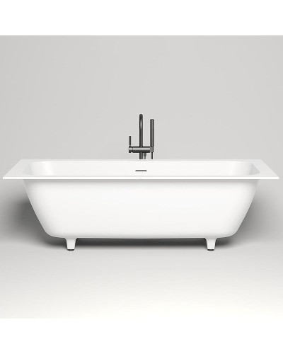 Ванна из литьевого мрамора 191,1x80,5 см Salini S-Stone Orlanda Axis Kit 103321M