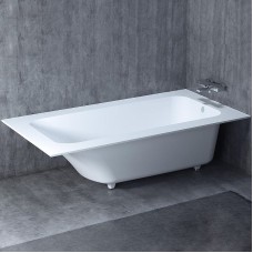 Ванна из литьевого мрамора 189x99 см Salini S-Stone Orlanda Plus 102024M