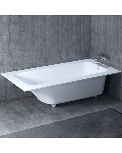 Ванна из литьевого мрамора 189x99 см Salini S-Stone Orlanda Plus 102024M