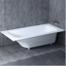 Ванна из литьевого мрамора 189x99 см Salini S-Stone Orlanda Kit Plus 102124M