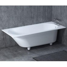 Ванна из литьевого мрамора 180x80 см Salini S-Stone Ornella 102322M