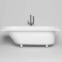 Ванна из литьевого мрамора 170x75 см Salini S-Stone Ornella Kit 102421M