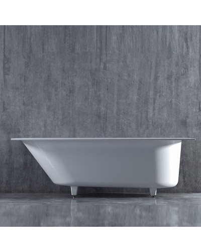 Ванна из литьевого мрамора 180x80 см Salini S-Stone Ornella Kit 102422M