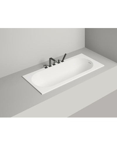 Ванна из литьевого мрамора 180x80 см Salini S-Stone Ornella Kit 102422M