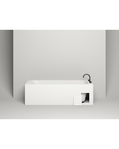 Ванна из литьевого мрамора 170x70 см Salini S-Sense Orlanda Kit 102111G