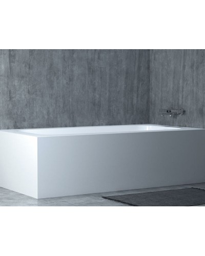 Ванна из литьевого мрамора 170x70 см Salini S-Sense Orlanda Kit 102111G