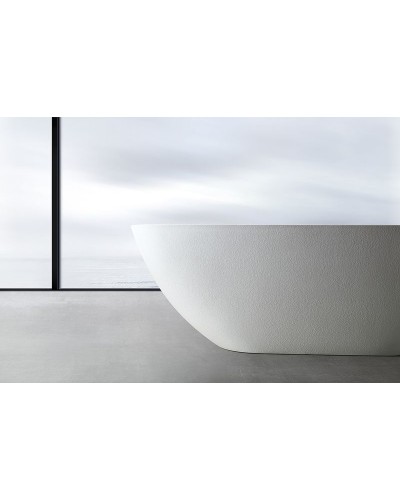 Ванна из искусственного камня Abber Dortmund 170x75 AM9911 Белая без гидромассажа