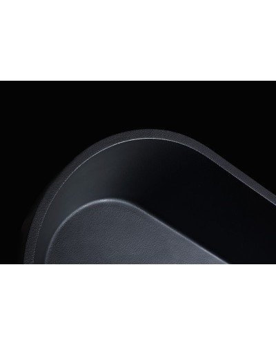 Ванна из искусственного камня Abber Frankfurt 170x75 AM9941B Черная без гидромассажа