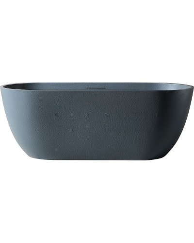 Ванна из искусственного камня Abber Frankfurt 170x75 AM9941G Серая без гидромассажа