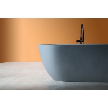 Ванна из искусственного камня Abber Frankfurt 170x75 AM9941G Серая без гидромассажа