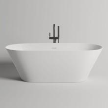 Ванна из литьевого мрамора 180,7x81,5 см Salini S-Sense Mona 102911G
