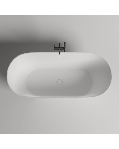 Ванна из литьевого мрамора 180,7x81,5 см Salini S-Sense Mona 102911G