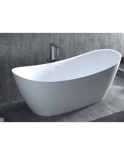 Ванна из литьевого мрамора 170,5x75,5 см Salini S-Sense Noemi 101712G