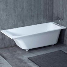 Ванна из литьевого мрамора 180x80 см Salini S-Sense Orlanda Kit 102112G