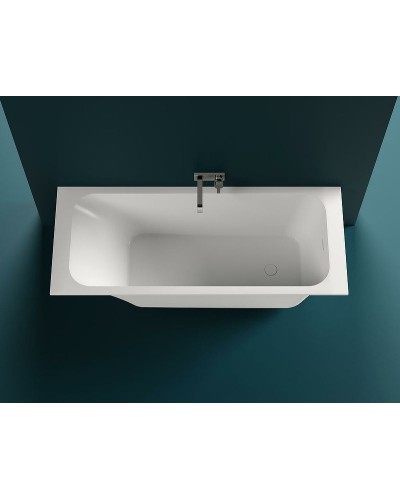 Ванна из литьевого мрамора 180x80 см Salini S-Sense Orlanda Kit 102112G