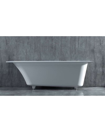 Ванна из литьевого мрамора 180x80 см Salini S-Sense Orlanda Kit 102112G