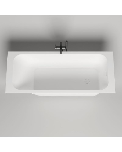 Ванна из литьевого мрамора 180x80 см Salini S-Sense Orlanda Kit 102112G