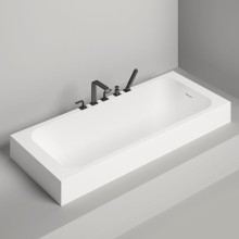 Ванна из литьевого мрамора 180x80 см Salini S-Sense Orlanda Kit 102112G