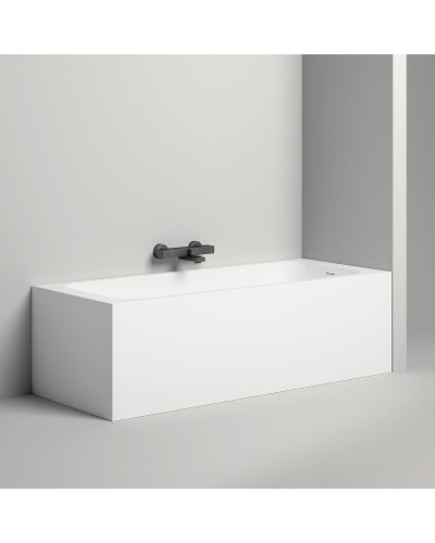 Ванна из литьевого мрамора 180x80 см Salini S-Sense Orlanda Kit 102112G