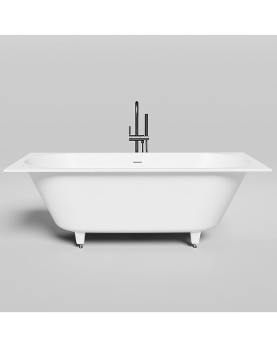 Ванна из литьевого мрамора 180x80 см Salini S-Sense Ornella Axis Kit 103511G