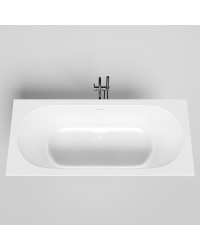 Ванна из литьевого мрамора 180x80 см Salini S-Sense Ornella Axis Kit 103511G