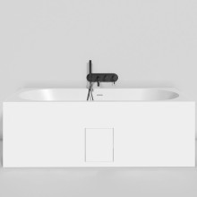 Ванна из литьевого мрамора 180x80 см Salini S-Sense Ornella Axis Kit 103511G