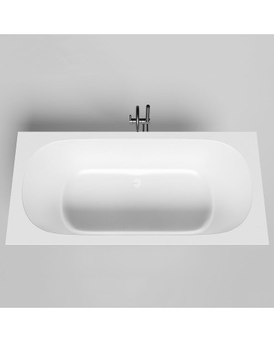 Ванна из литьевого мрамора 190,5x90,5 см Salini S-Sense Ornella Axis Kit 103512G