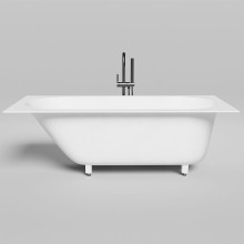 Ванна из литьевого мрамора 170x75 см Salini S-Sense Ornella Kit 102411G