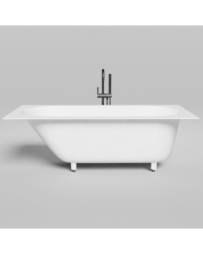 Ванна из литьевого мрамора 170x75 см Salini S-Sense Ornella Kit 102411G