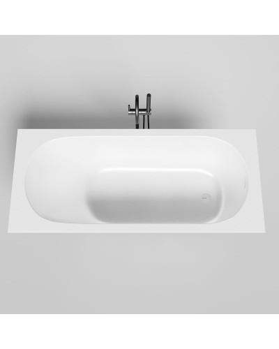 Ванна из литьевого мрамора 170x75 см Salini S-Sense Ornella Kit 102411G