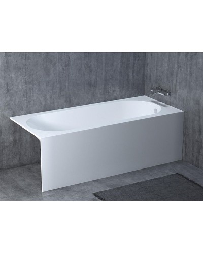 Ванна из литьевого мрамора 170x75 см Salini S-Sense Ornella Kit 102411G