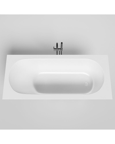 Ванна из литьевого мрамора 180x80 см Salini S-Sense Ornella Kit 102412M