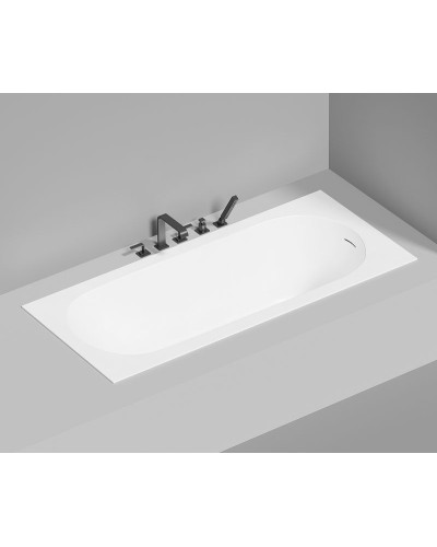 Ванна из литьевого мрамора 180x80 см Salini S-Sense Ornella Kit 102412M