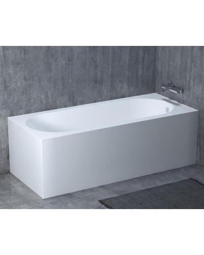 Ванна из литьевого мрамора 180x80 см Salini S-Sense Ornella Kit 102412M