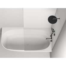 Ванна из литьевого мрамора 170x85 см Salini S-Sense Sofia Corner R 102514G