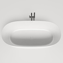 Ванна из литьевого мрамора 169,5x80,5 см Salini S-Sense Sofia 102516G