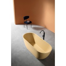 Ванна из искусственного камня Abber Frankfurt 170x75 AM9941MS Песочная матовая без гидромассажа