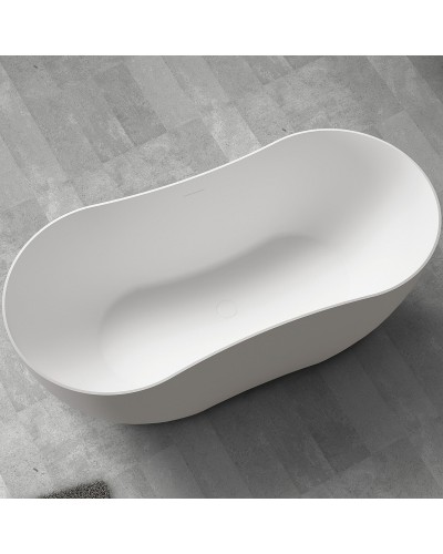 Ванна из искусственного камня Abber Stein 170x80 AS9604 без гидромассажа