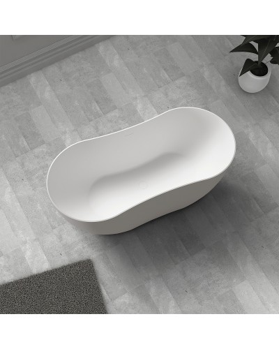 Ванна из искусственного камня Abber Stein 170x80 AS9604 без гидромассажа