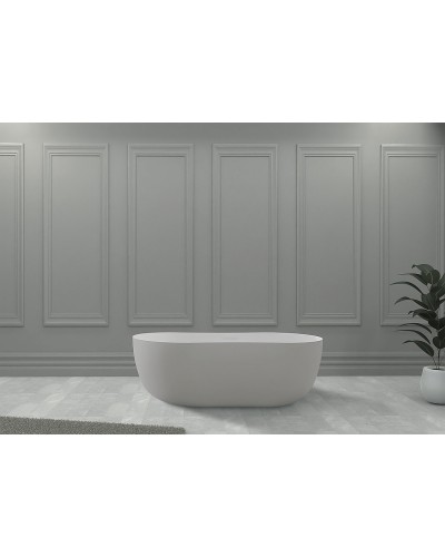 Ванна из искусственного камня Abber Stein 170x80 AS9604 без гидромассажа