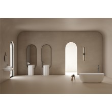 Ванна из искусственного камня Abber Stein 170x80 AS9604 без гидромассажа