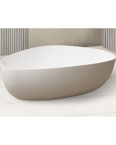 Ванна из искусственного камня Abber Stein 180x130 AS9608 без гидромассажа