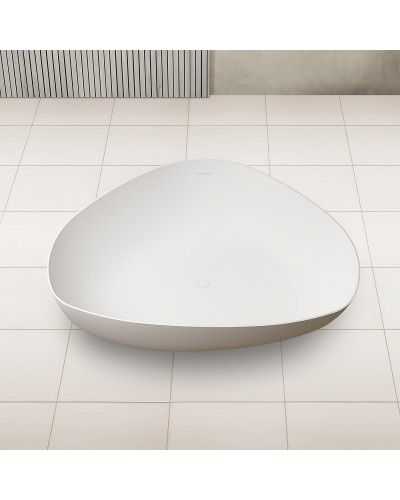 Ванна из искусственного камня Abber Stein 180x130 AS9608 без гидромассажа