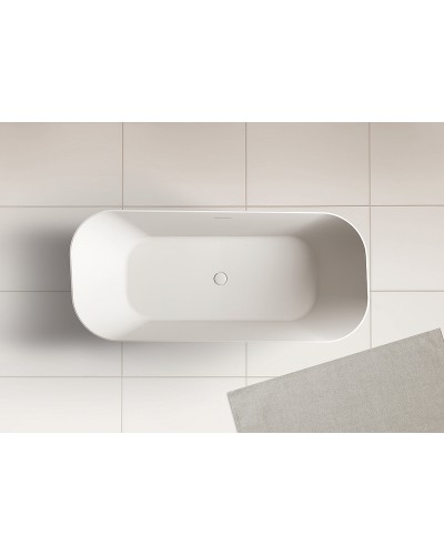 Ванна из искусственного камня Abber Stein 170x75 AS9609 без гидромассажа