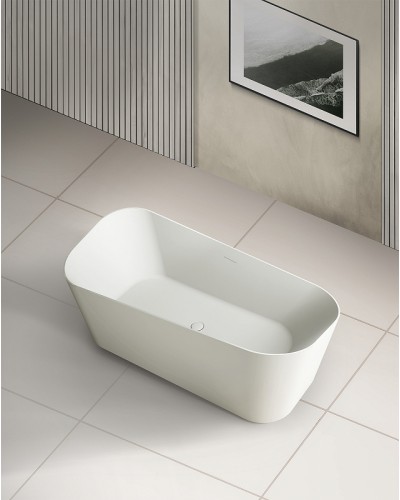 Ванна из искусственного камня Abber Stein 170x75 AS9609 без гидромассажа