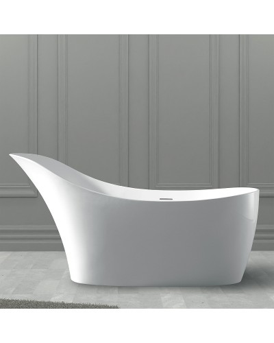 Ванна из искусственного камня Abber Stein 169x75 AS9618 без гидромассажа