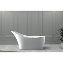 Ванна из искусственного камня Abber Stein 169x75 AS9618 без гидромассажа