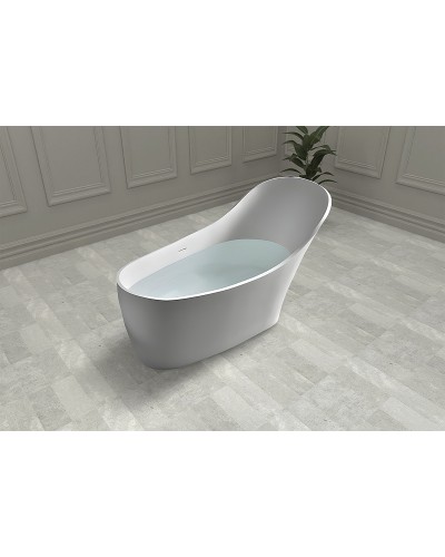 Ванна из искусственного камня Abber Stein 169x75 AS9618 без гидромассажа