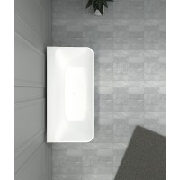 Ванна из искусственного камня Abber Stein 180x85 AS9619 без гидромассажа